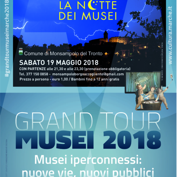 Notte dei Musei sabato 19 maggio 2018