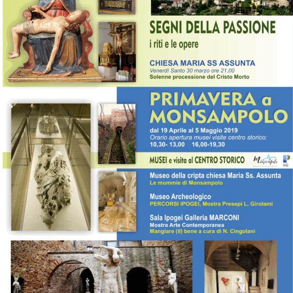 Aperture Musei Civici 19 aprile – 5 maggio 2019