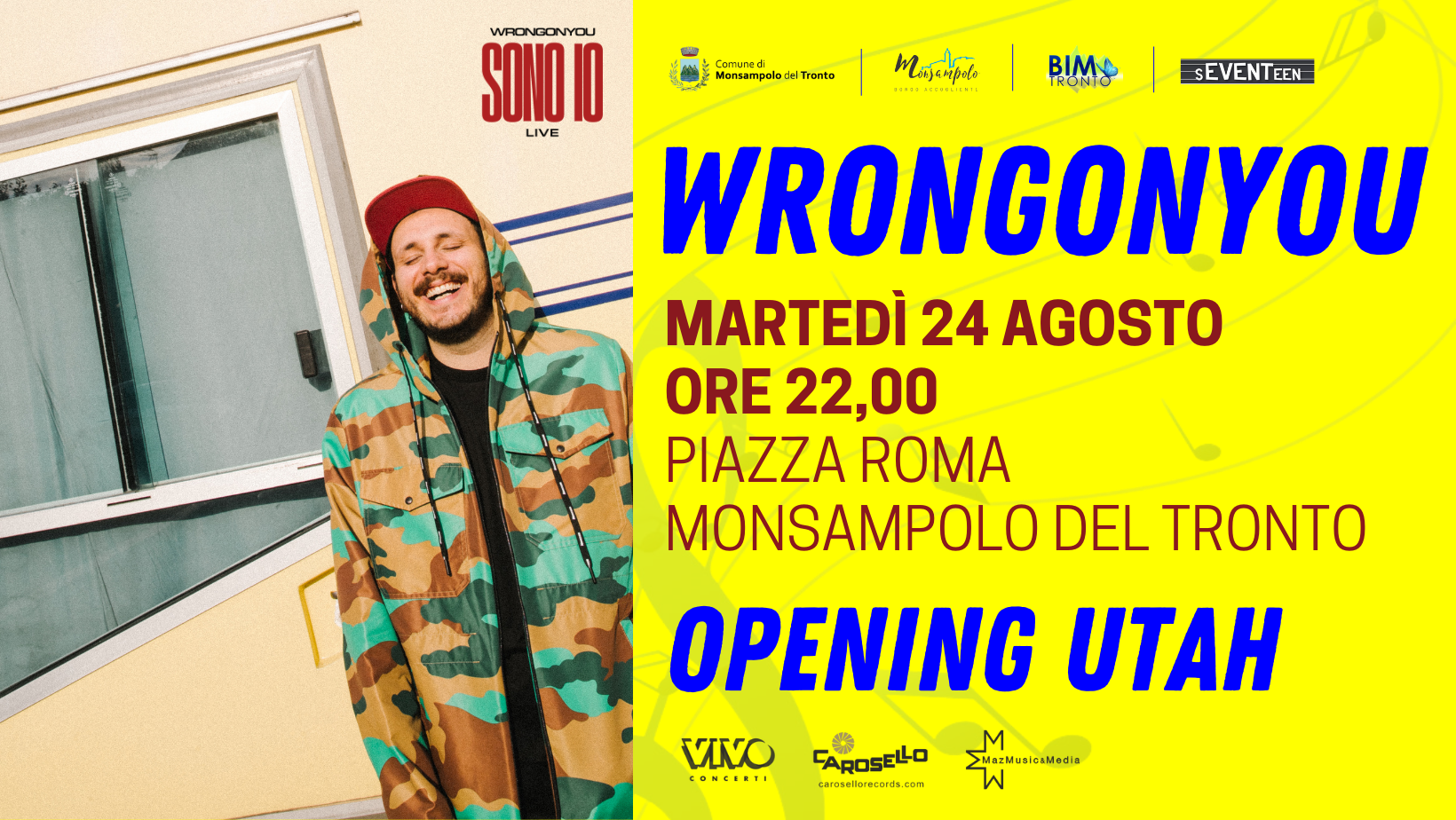 Wrongonyou Sono Io live - Monsampolo 