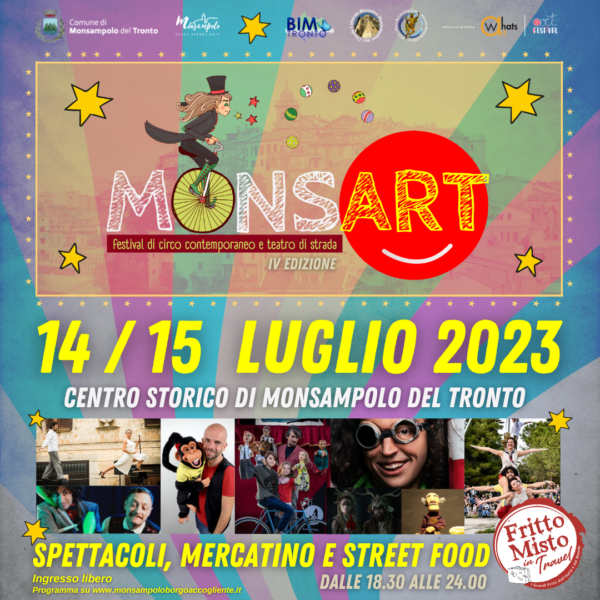 Monsart festival 14 e 15 luglio 2023